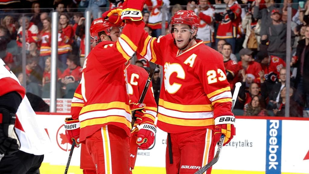 Calgary Flames Alternate Jersey - Throwbacks