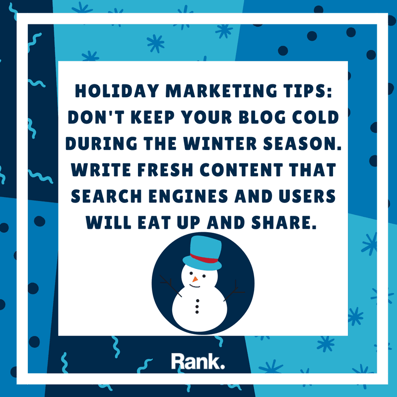 Holiday Marketing Tip #1